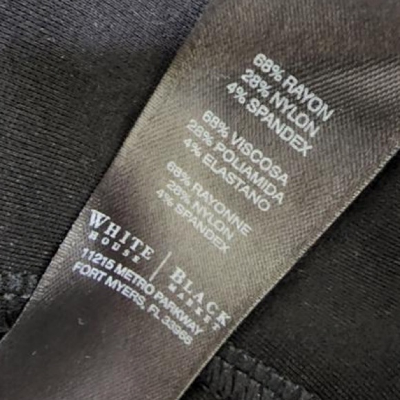 WHBM | Snap Ankle Ponte Leggings | Size XS - Picture 11 of 16